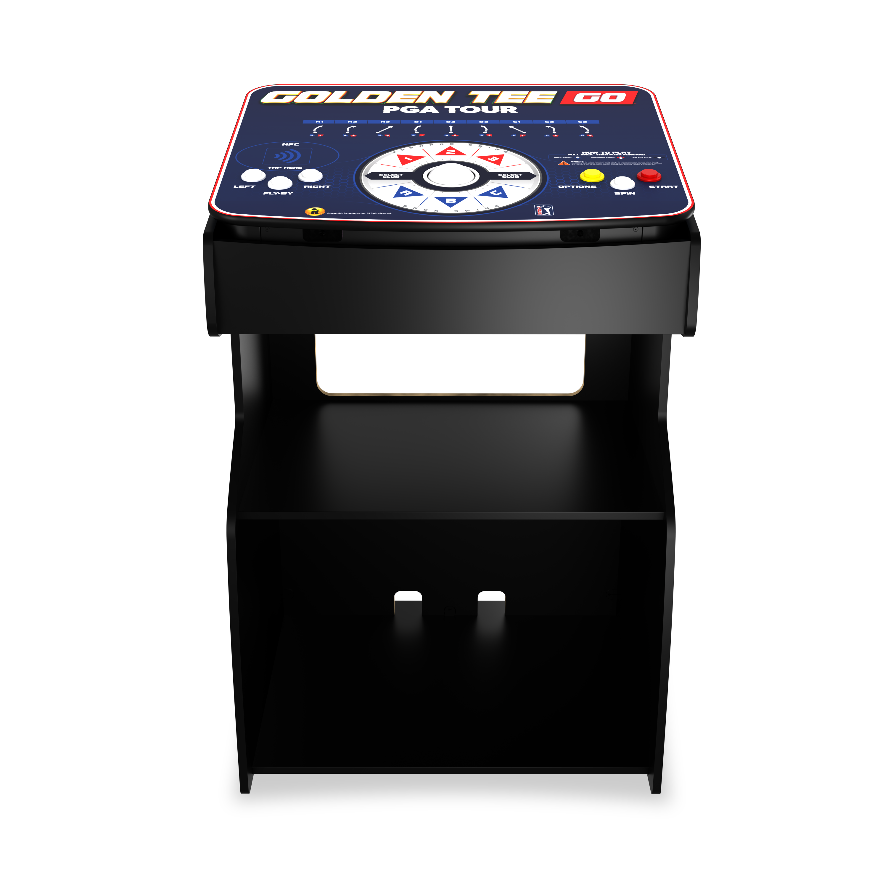 Golden Tee GO Cabinet Stand