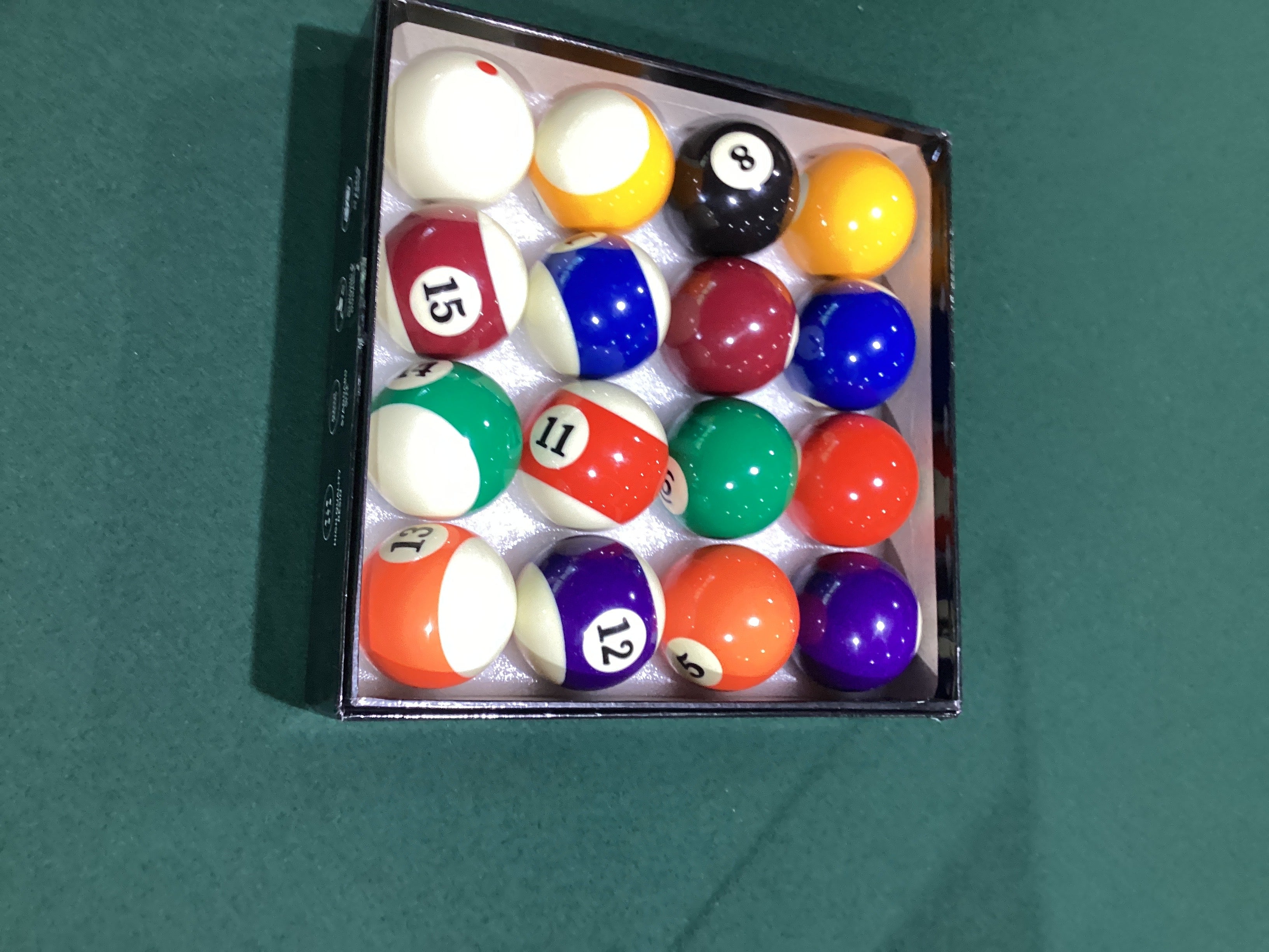 Empire pool balls