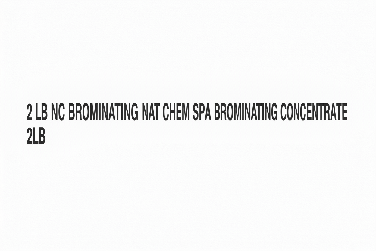 Spa chemicals
