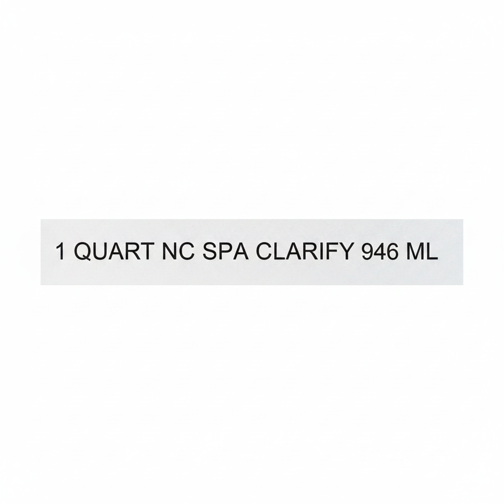Spa chemicals