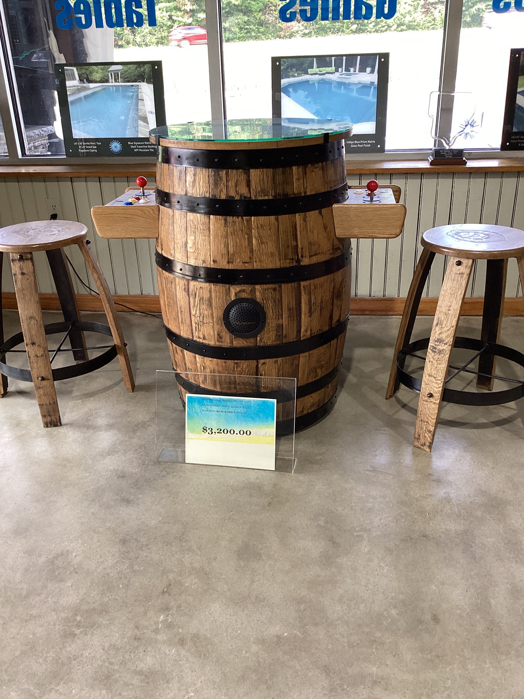 Barrel arcade game