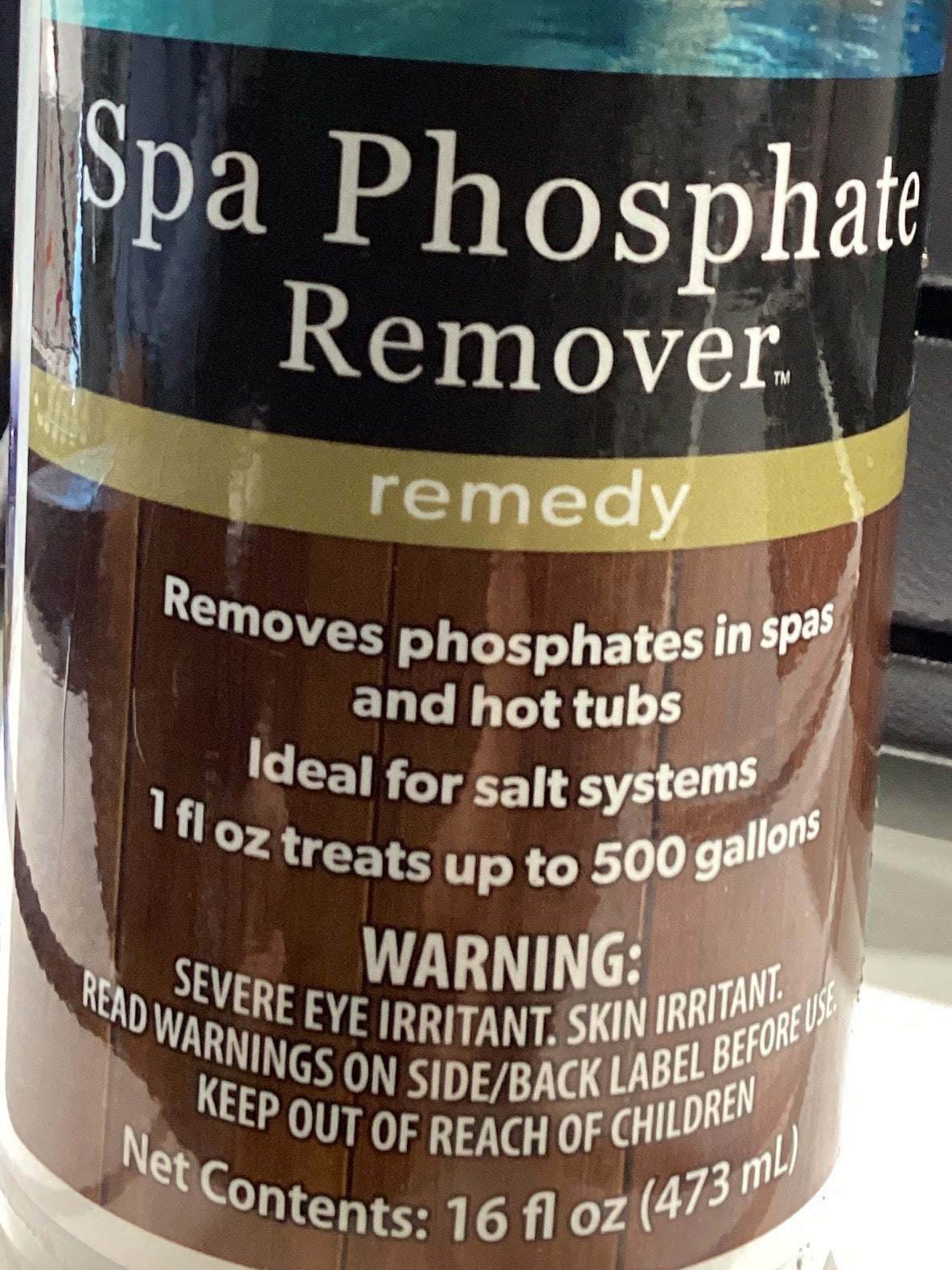 Spa Phosphate Remover (Natural Chemistry)