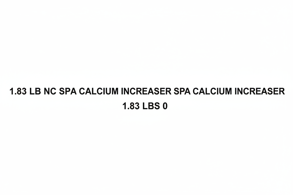 Spa chemicals