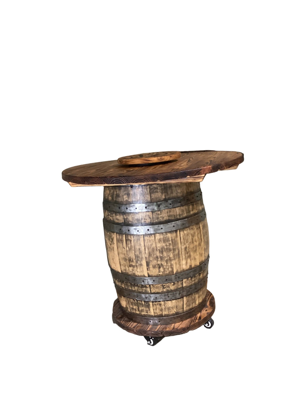 Jack Daniels, Tennessee, whiskey barrel table