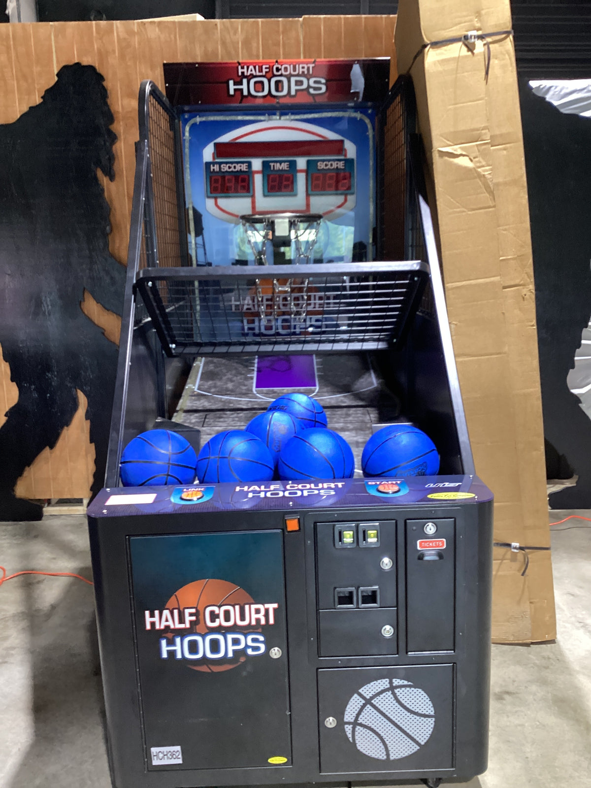 Half court hoops
