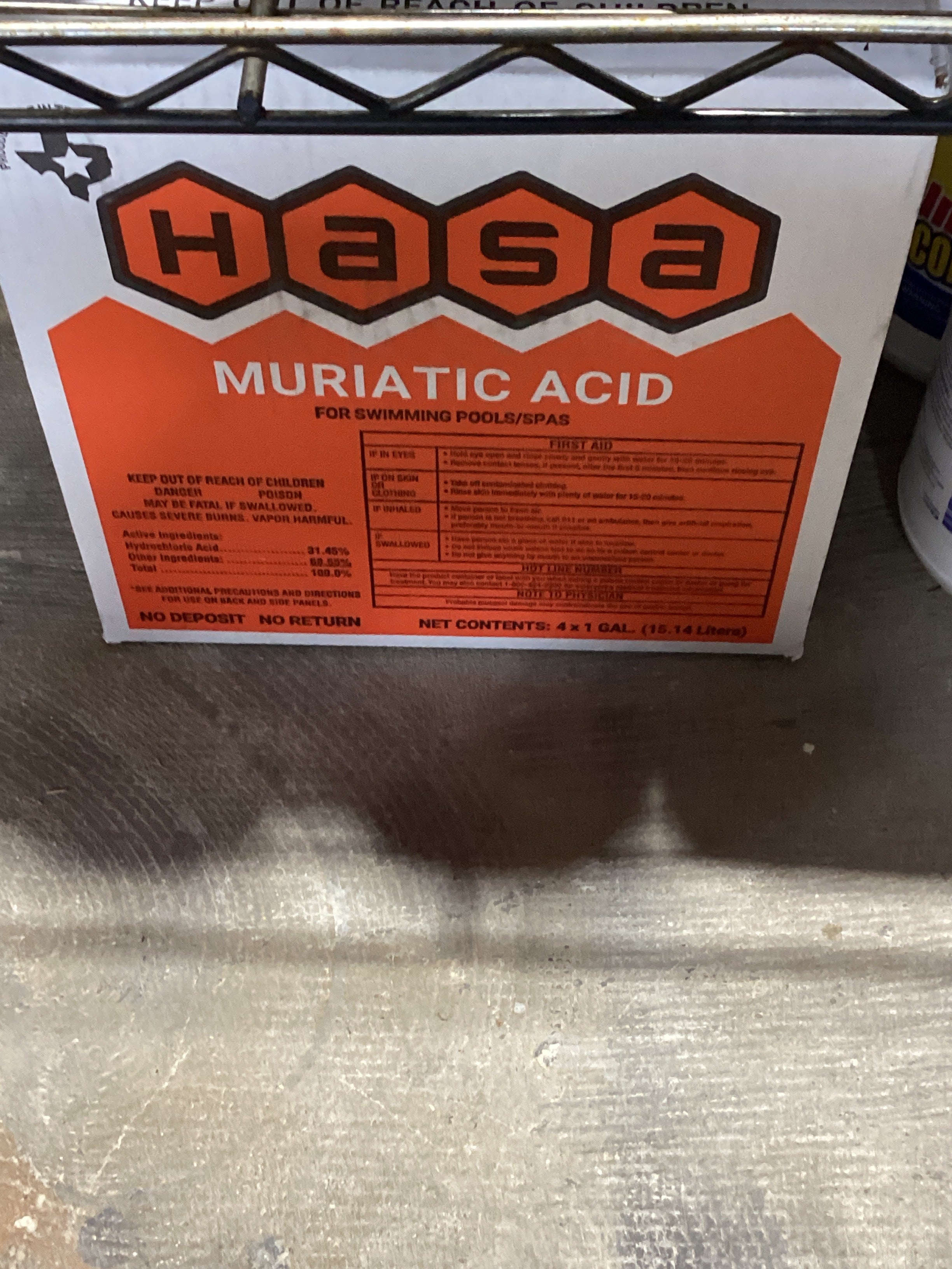 Hydrochloric acid