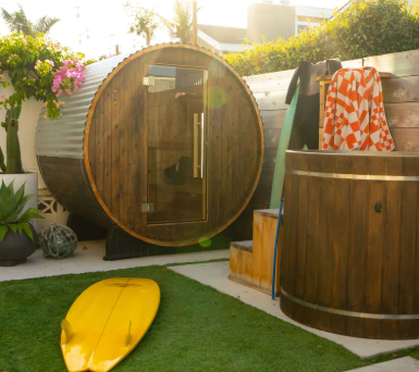 Watoga 2-4 Person Barrel Sauna