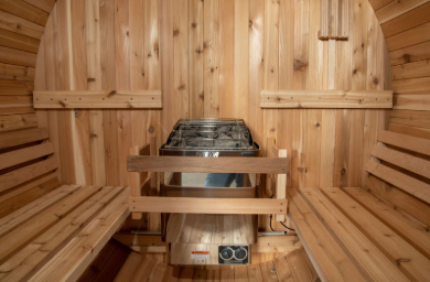 Watoga 2-4 Person Barrel Sauna