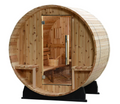 Vienna 2 Person Canopy Barrel Sauna