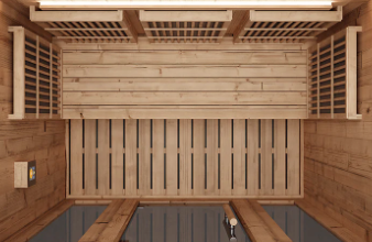 Hinton 2-3 Person Infrared Sauna